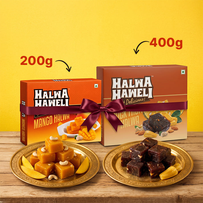 Mango Halwa & Jackfruit Halwa Combo 200g + 400g – Authentic, Kerala Halwa