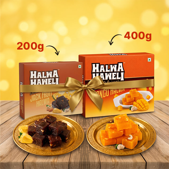 Jackfruit Halwa & Mango Halwa Combo 200g +400g – Authentic, Kerala Halwa
