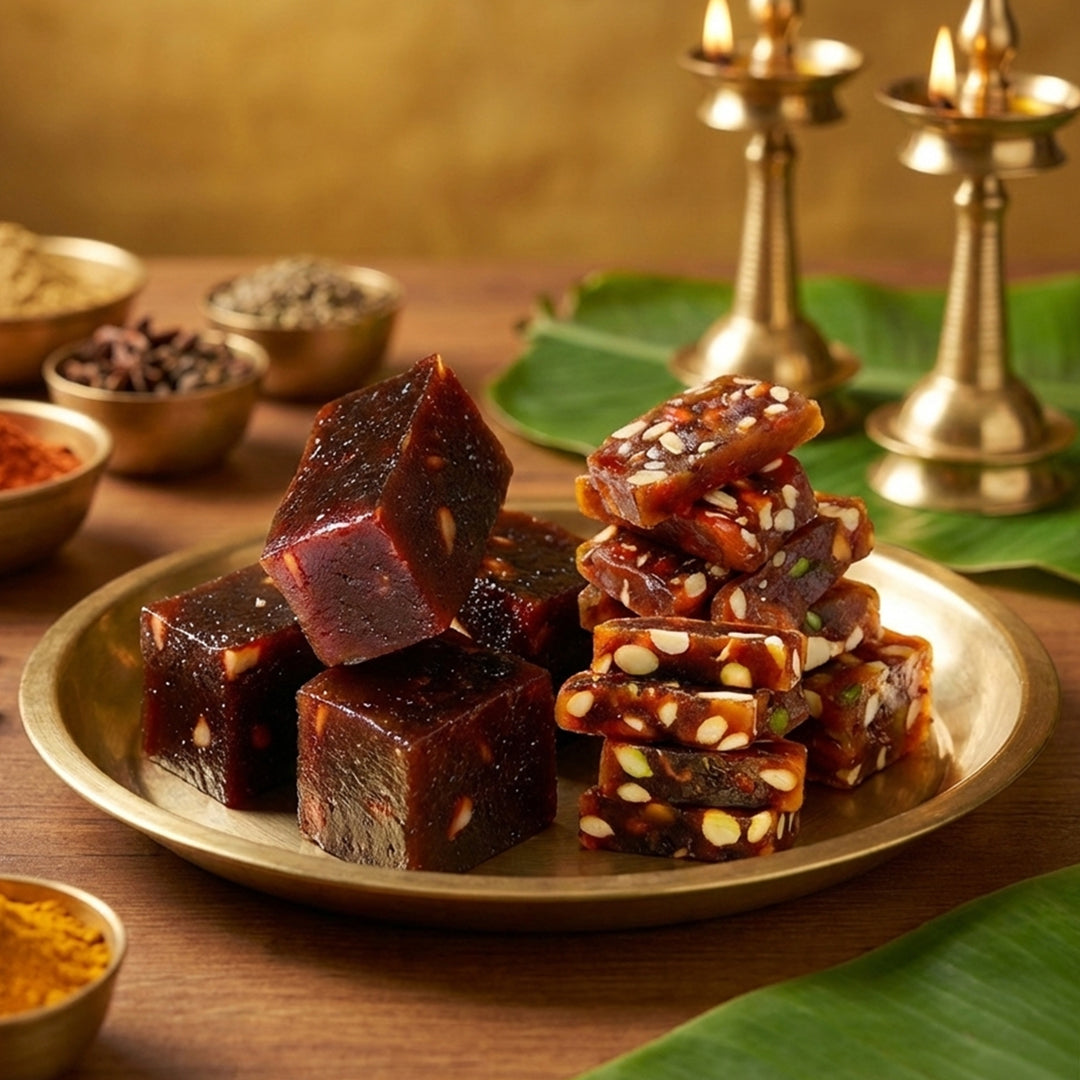 Halwa Haweli Black Halwa & Mixed Fruit Halwa Combo – Authentic, Indian Halwa