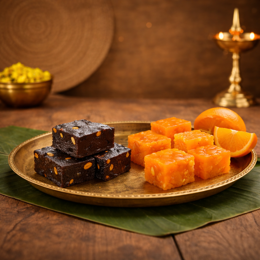 Halwa Haweli Black Halwa & Orange Halwa Combo – Authentic, Indian Halwa