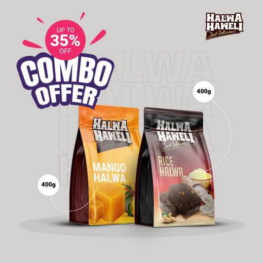 Halwa Combo – Mango & Rice (400g Each)