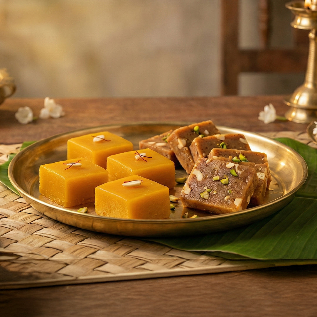 Halwa Haweli Mango Halwa & Milk Halwa Combo – Authentic, Indian Halwa