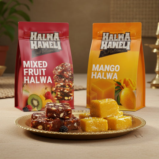 Halwa Haweli Mango Halwa & Mixed Fruit Halwa Combo – Authentic, Indian Halwa