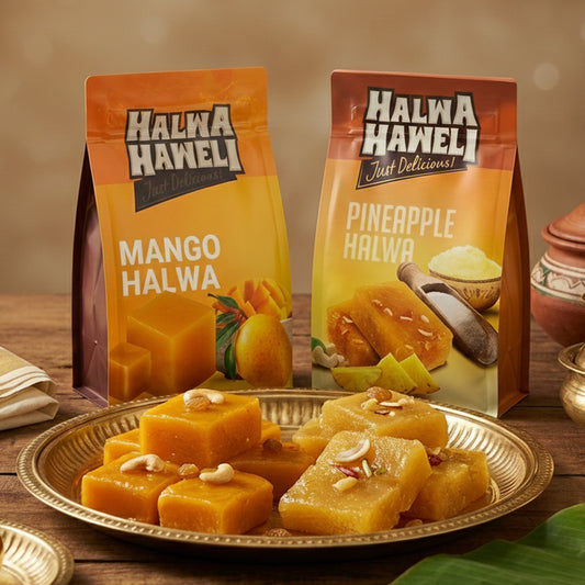 Halwa Haweli Mango Halwa & Pineapple Halwa Combo – Authentic, Indian Halwa