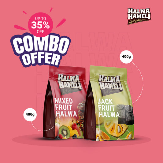 Fruit Halwa Combo – Mixed Fruit & Jackfruit (400g Each