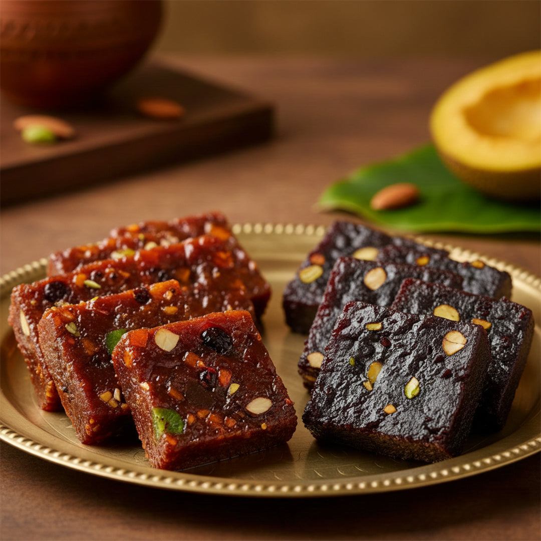 Halwa Haweli Mixed Fruit Halwa & Jackfruit Halwa Combo - Authentic, Indian Halwa