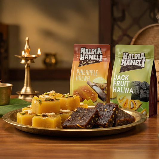 Halwa Haweli Pineapple Halwa & Jackfruit Halwa Combo – Authentic, Indian Halwa