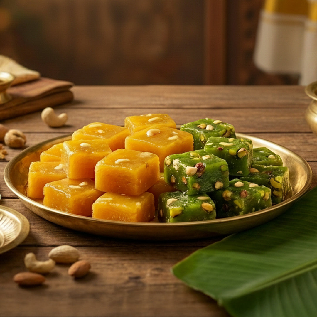 Halwa Haweli Pineapple Halwa & Pista Halwa Combo – Authentic, Indian Halwa