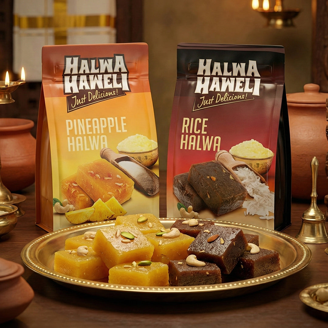 Halwa Haweli Pineapple Halwa & Rice Halwa Combo – Authentic, Indian Halwa