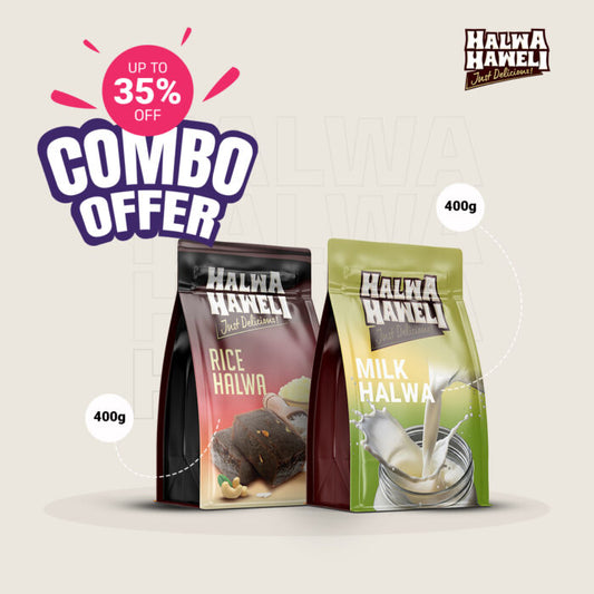 Fruit Halwa Combo – Mango & Mixed Fruit (400g Each)