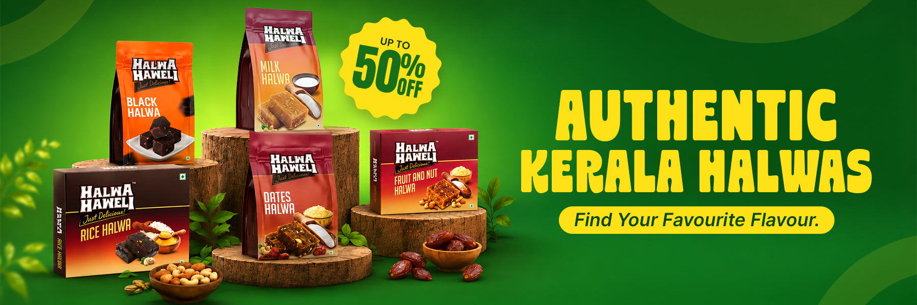 Single Varieties Of Halwa