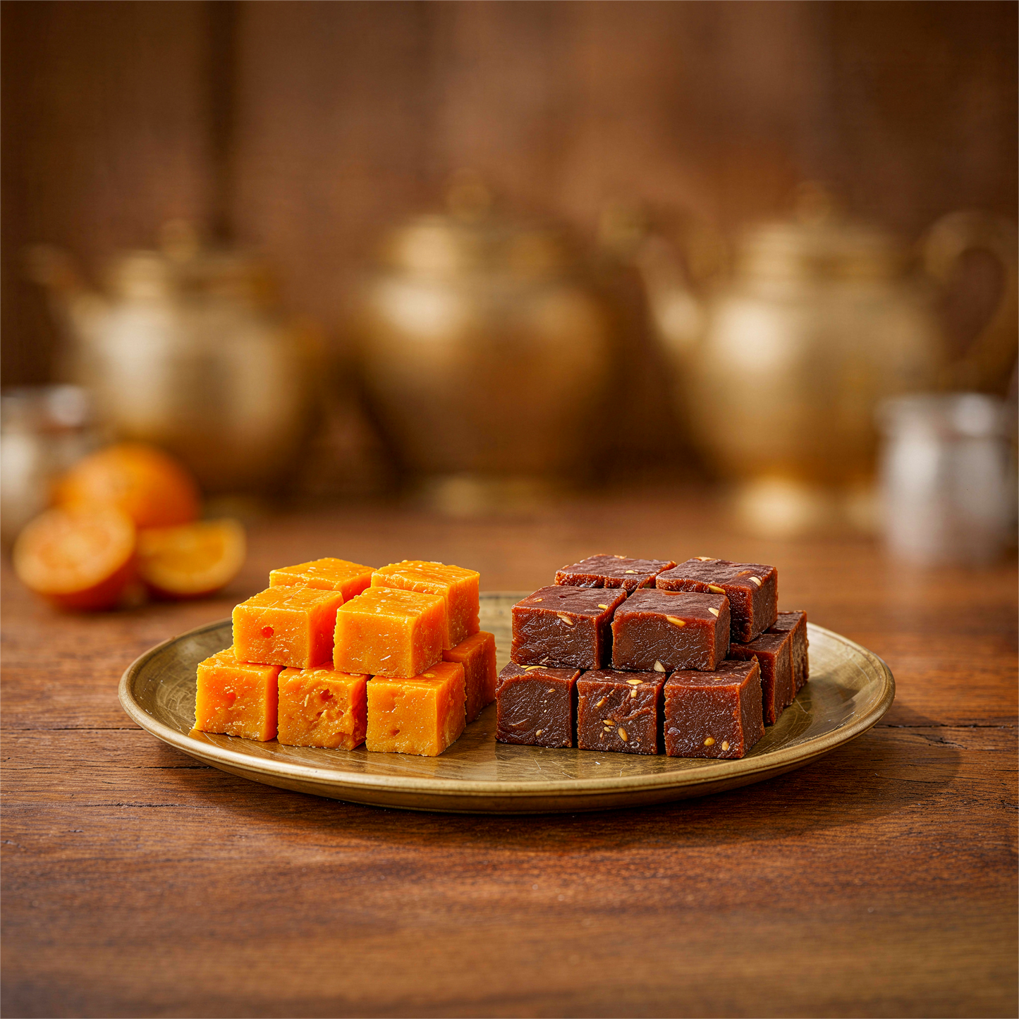 Halwa Haweli Rice Halwa & Orange Halwa Combo – Authentic, Indian Halwa