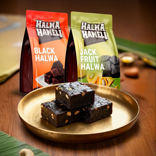 Halwa Combo – Black & Jackfruit (400g Each)